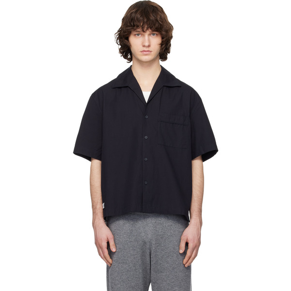  Entire Studios Black Pajama Shirt 