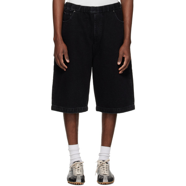  Entire Studios Black Spar Shorts 