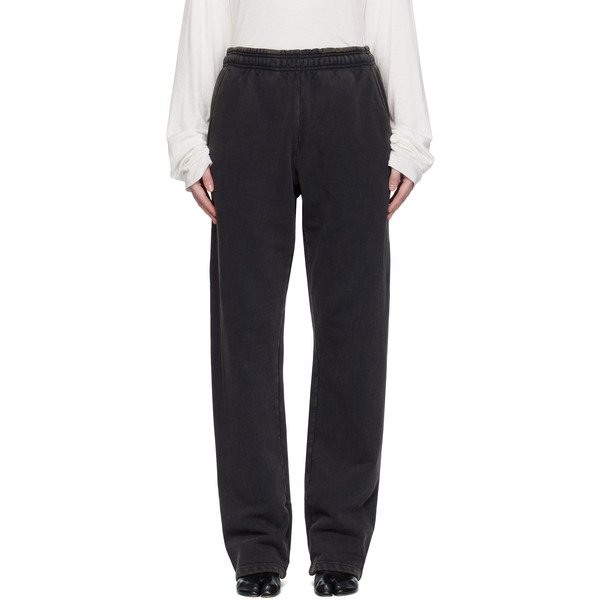  Entire Studios Black Straight-leg Sweatpants 