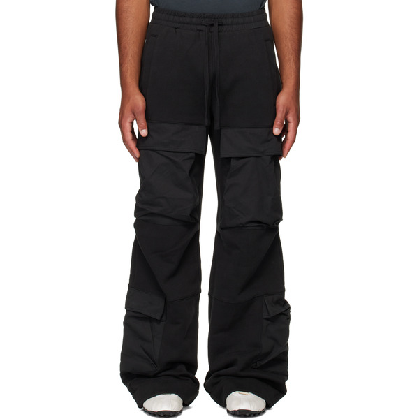  Entire Studios Black Utility Sweatpants 