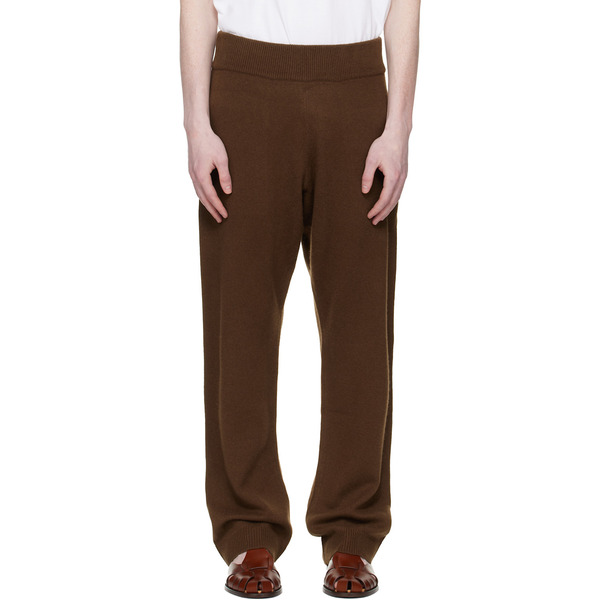  Entire Studios Brown Knit Lounge Pants 