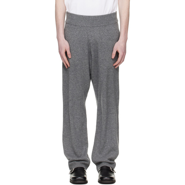  Entire Studios Gray Knit Lounge Pants 