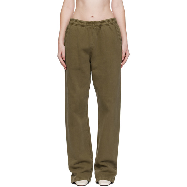  Entire Studios Green Straight-leg Sweatpants 