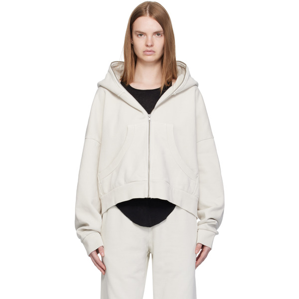  Entire Studios Off-white Eternal Zip Hoodie 