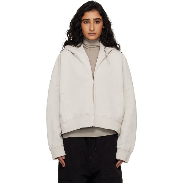  Entire Studios Off-white Eternal Zip Hoodie 