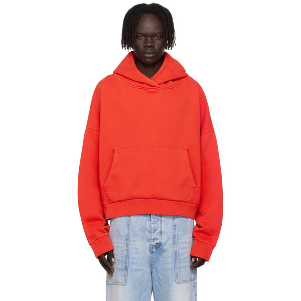  Entire Studios Red Heavy Hoodie 
