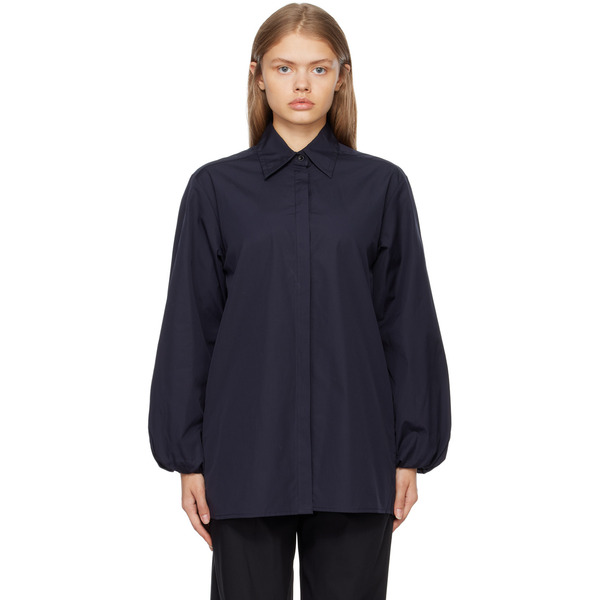  Esse Studios Navy Collected Shirt 