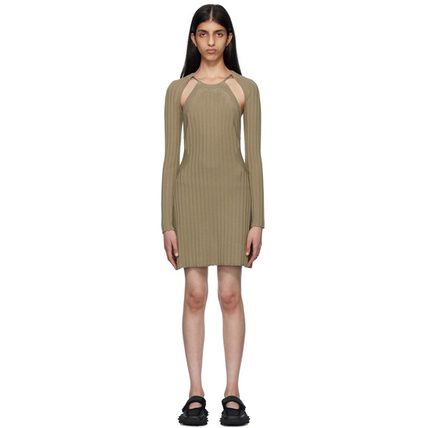  Eytys Khaki Cleo Minidress 