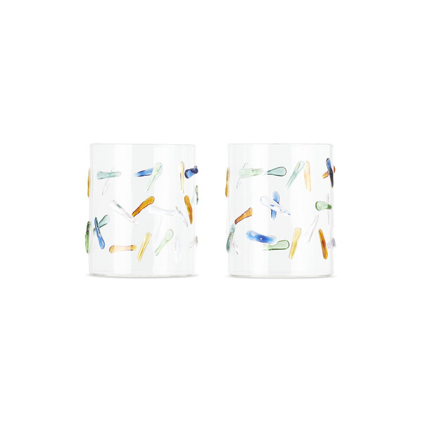  Fazeek Multicolor Limited Edition Confetti Glasses Set 