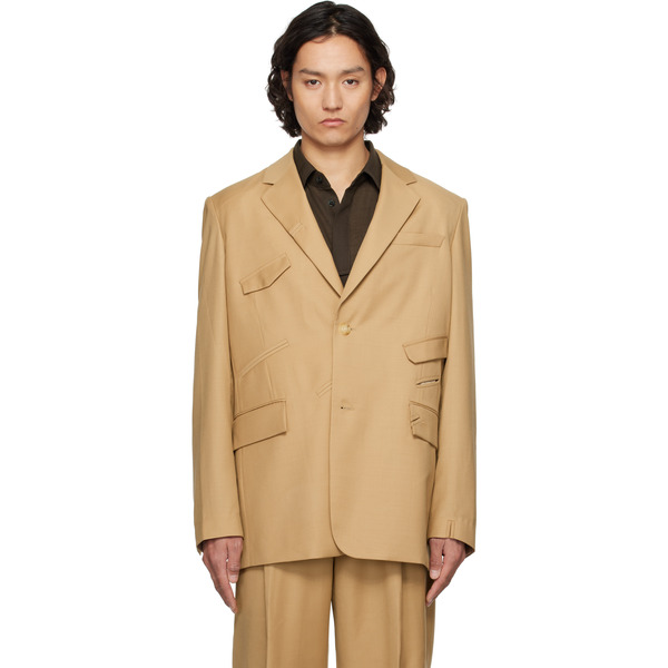  Feng Chen Wang Tan Multi Slash Blazer 