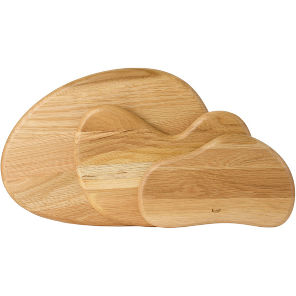  Ferm Living Oak Cairn Cutting Board Set, 3 Pcs 