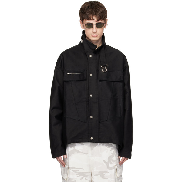  Fffpostalservice Black Ff Bunker Jacket 