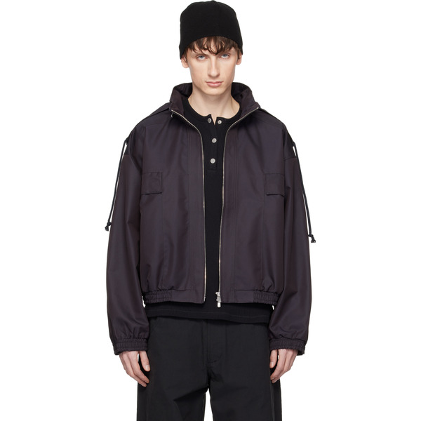  Fffpostalservice Purple Reia Hooded Work Jacket 