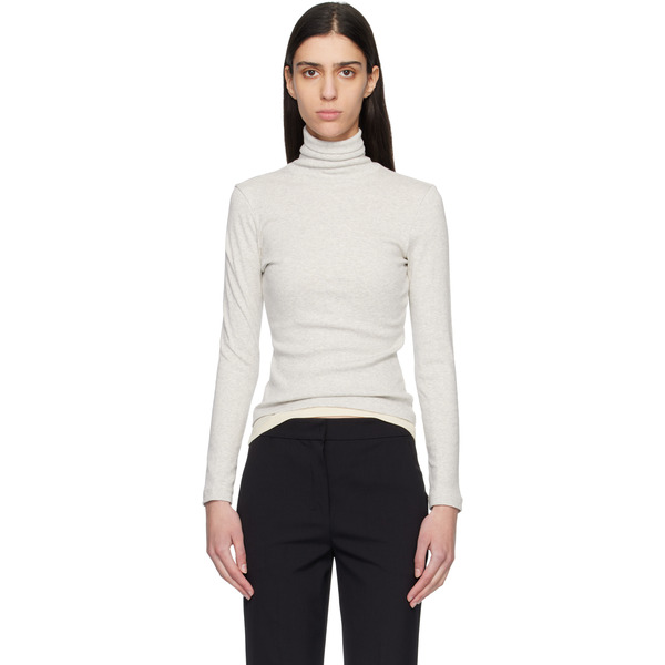  Flore Flore Gray Dinah Turtleneck 