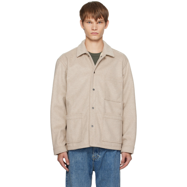  Forma Beige Brushed Work Jacket 