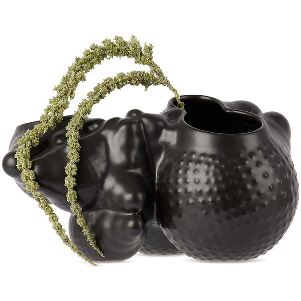  Forma Rosa Studio Black Bubbly Planter 