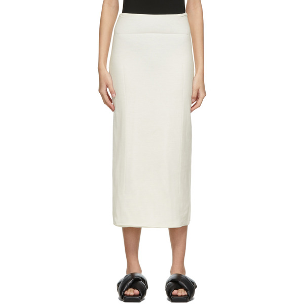  Gauchere Off-white Wool Vinod Skirt 