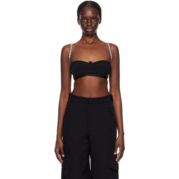  Gcds Black Chain Bra 