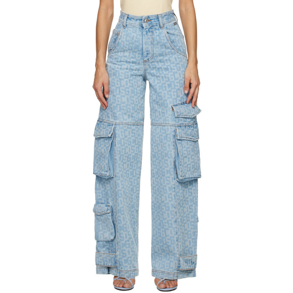  Gcds Blue Ultracargo Jeans 