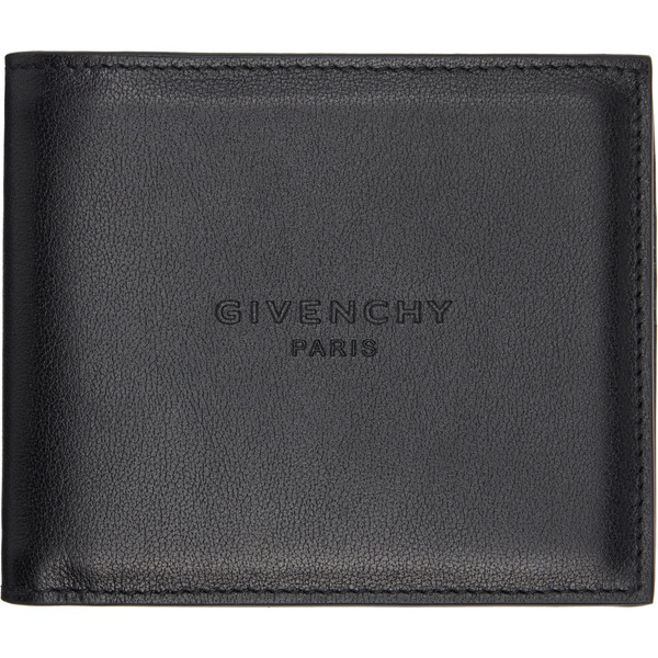  Givenchy Black Bifold Wallet 