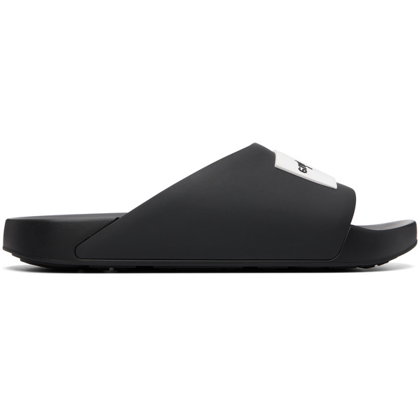 Givenchy Black Label Slide Sandals 