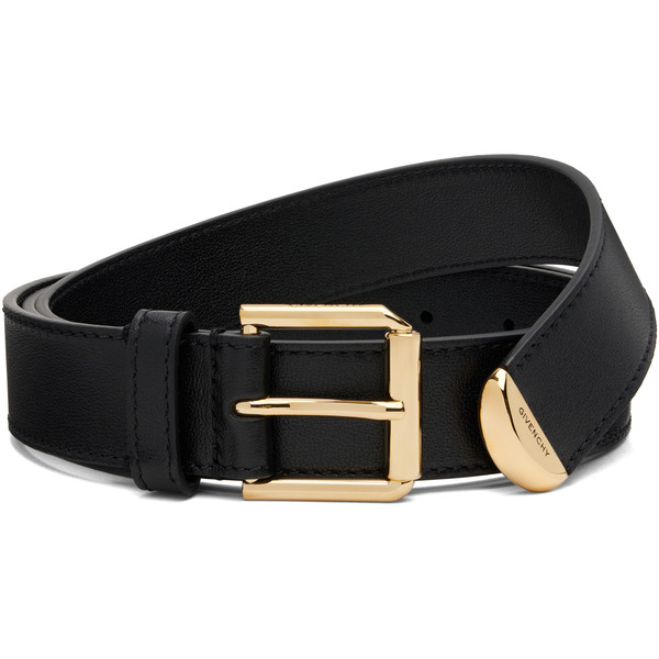  Givenchy Black Voyou Belt 