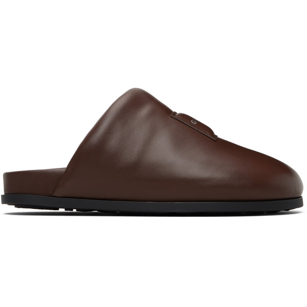  Givenchy Brown Puffy Mule Slip-on Loafers 