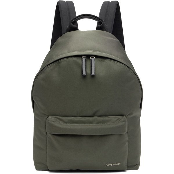  Givenchy Khaki Essential U Nylon Backpack 