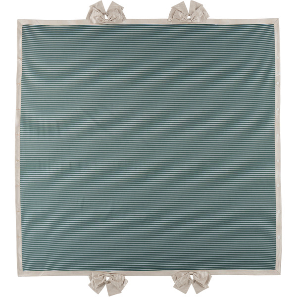  Gohar World Green & White Bow Tablecloth 