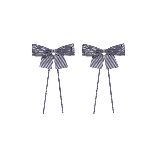  Gohar World Navy Napkin Bow Set 