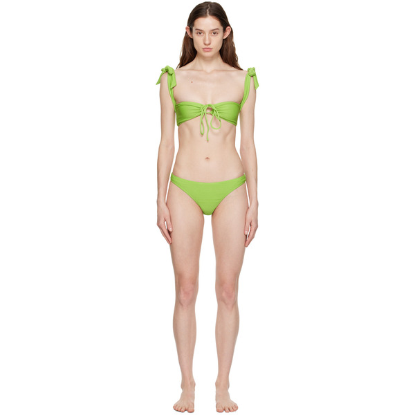  Guizio Ssense Exclusive Green Mona Bikini 