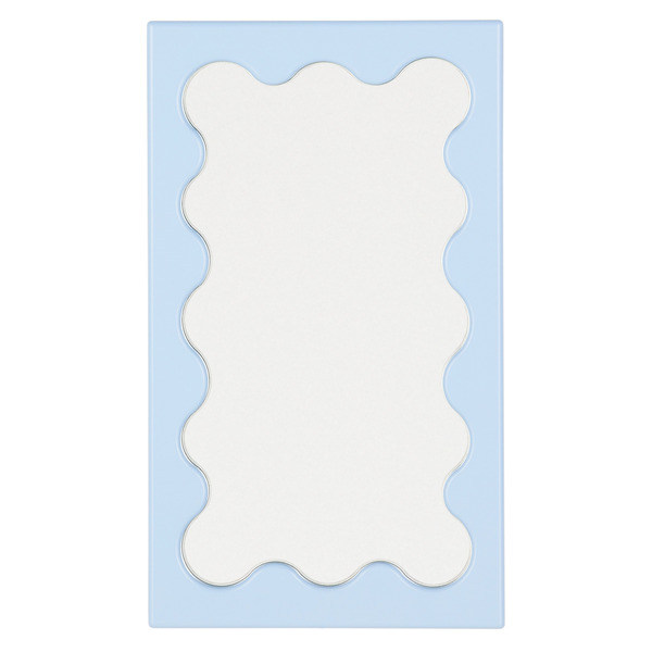  Gustaf Westman Objects Blue Curvy Micro Mirror 