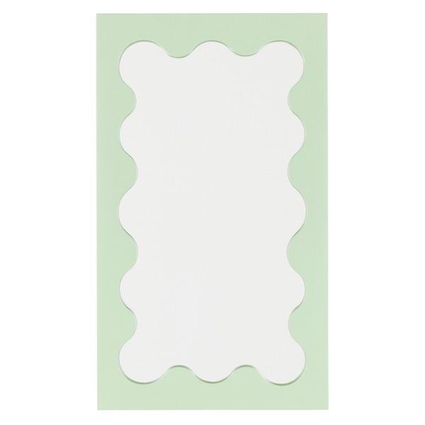  Gustaf Westman Objects Green Curvy Mini Mirror 