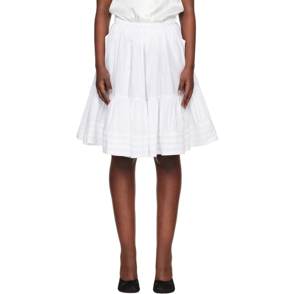  Hai White Ida Miniskirt 