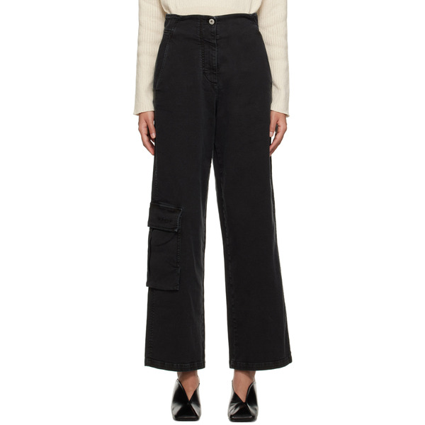  Halfboy Black Cargo Trousers 