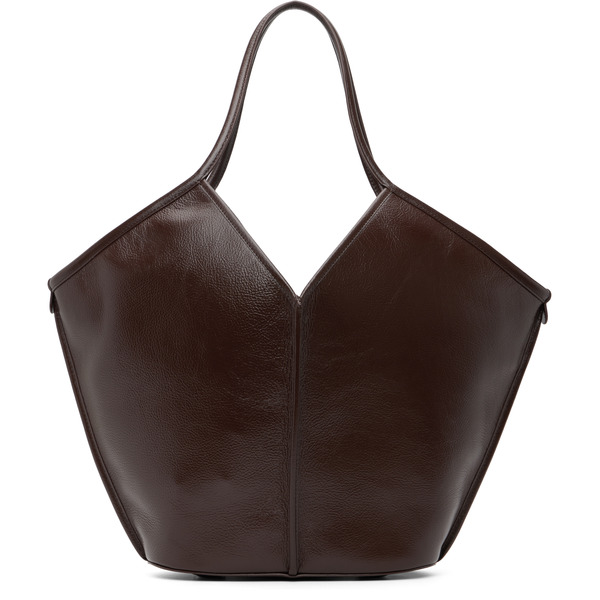  Hereu Brown Calella Distressed Tote 