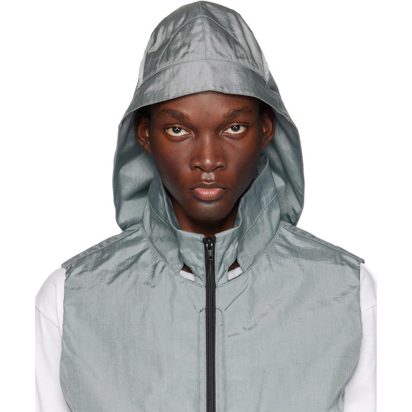  Hokita Gray Drawstring Bucket Hat 