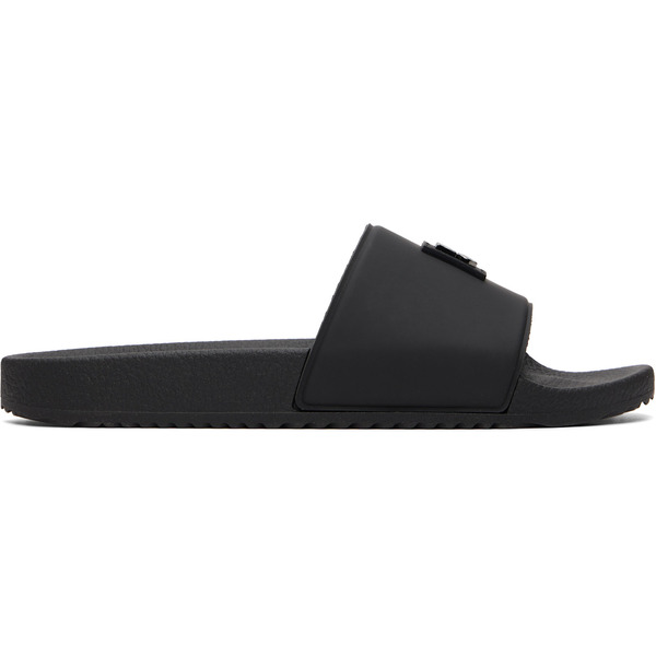  Hugo Black Logo Hardware Sandals 