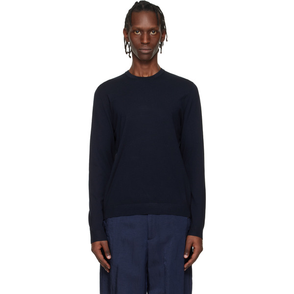  Hugo Navy Regular-fit Crew Neckline Sweater 