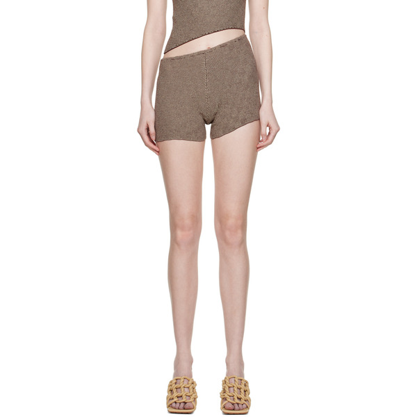  Isa Boulder Brown Parallel Shorts 
