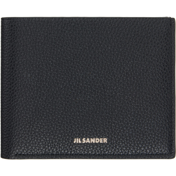  Jil Sander Black Bifold Wallet 