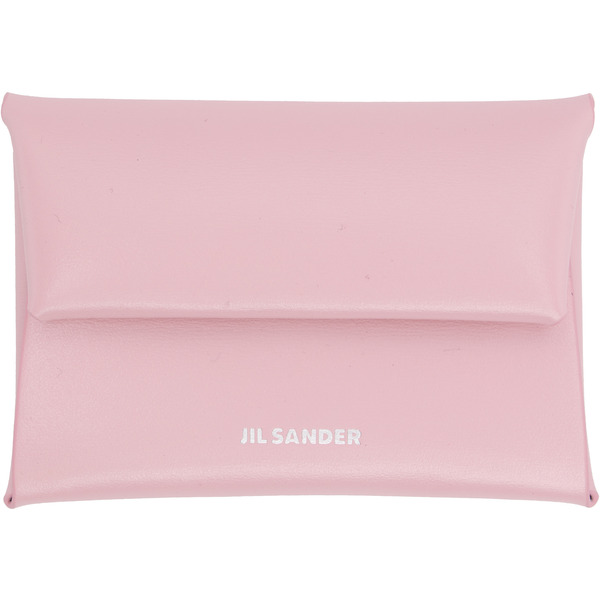  Jil Sander Pink Folded Coin Pouch 