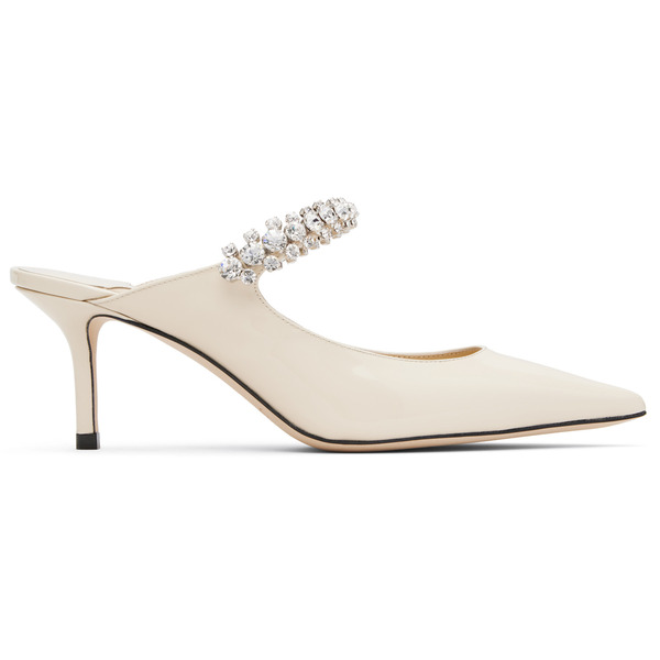  Jimmy Choo Off-white Bing 65 Mules 