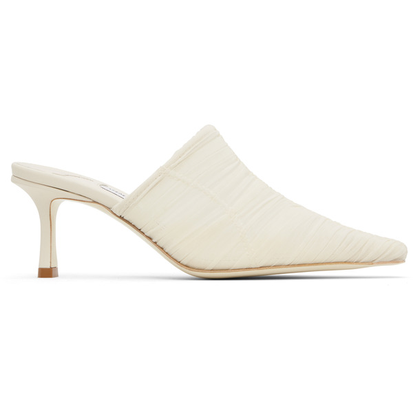  Jimmy Choo Off-white Lotta 65 Mules 