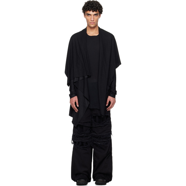  Julius Black Veiled Cardigan 