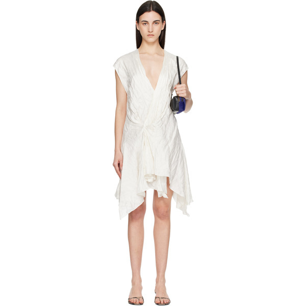  Khaite Off-white Merith Midi Dress 