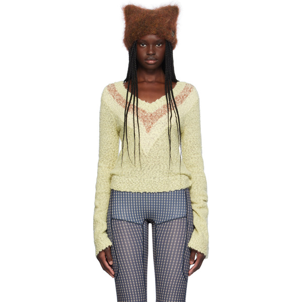  Knwls Beige Explosion Sweater 