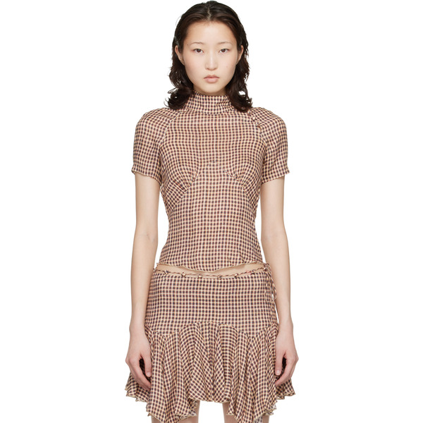  Knwls Beige Tess Blouse 