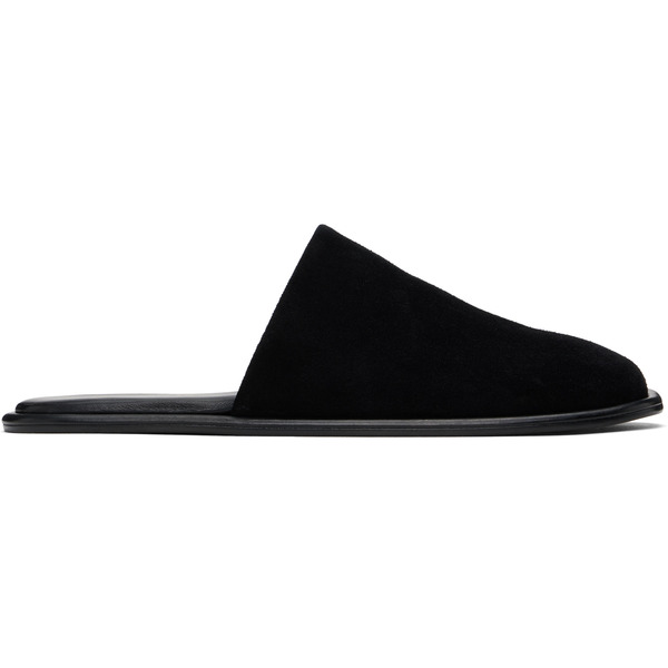  La Collection Black Cameron Slippers 