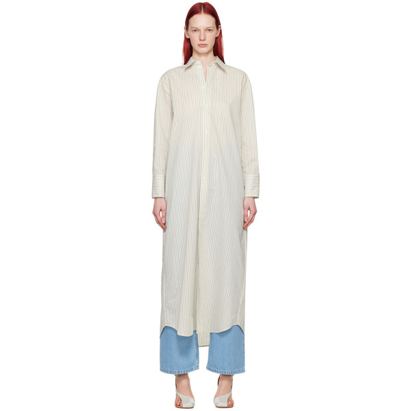  La Collection Off-white Freda Midi Dress 